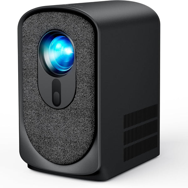 Wireless Mini Projector with Wifi and Bluetooth 5G, Portable Projector Support 4K Movie Video Projection, Electric Focus 350ANSI Phone Projector Home and Outdoor Cinema with HDMI Cable