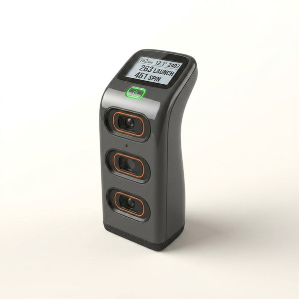 Golf Launch Monitor Built for Precision Practice, High Speed Cameras, Indoor Outdoor Setup, FSX Software