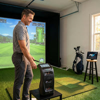 Golf Launch Monitor Pro with High Speed Cameras Indoor Outdoor Simulator FSX Software — Lifestyle