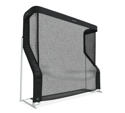 Golf training aid The Net Return Pro XL Package with large net and hitting area for practice and skill improvement.