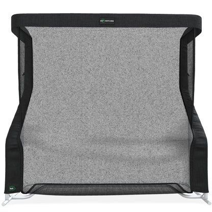 Golf training aid: The Net Return Pro XL golf net with sturdy frame and large hitting area for practice at home or on the course.