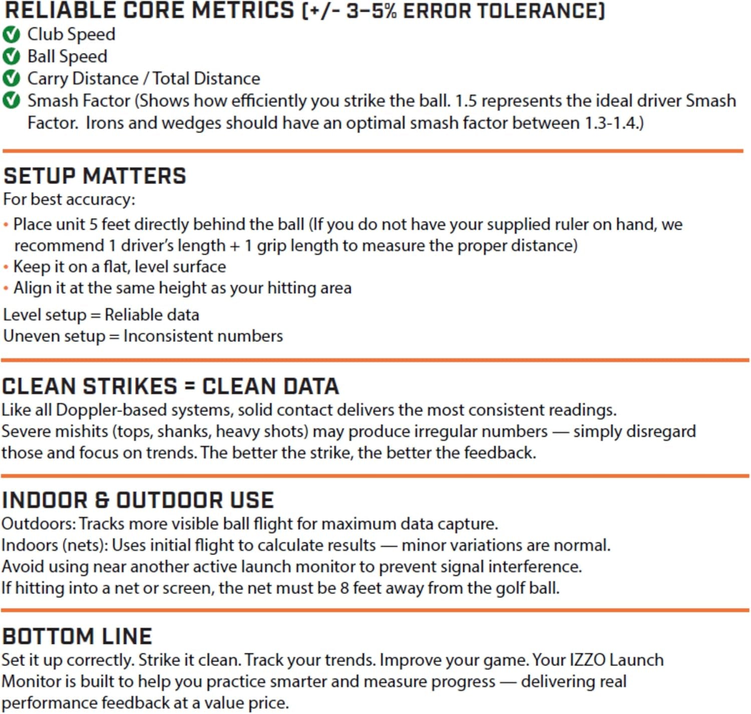 Golf Swami Launch Master Golf Launch Simulator - Golf Training Aid